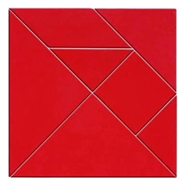 Sologic Tangram - DJECO meerkleurig Sologic Tangram - DJECO meerkleurig