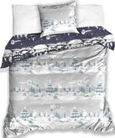 Christmas Snow dekbedovertrek 140 x 200 cm - katoen - thumbnail