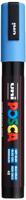 Uni-Posca Posca marker, afm pc-5m, lijndikte 2,5 mm, medium, hemelsblauw, 1 stuk - thumbnail