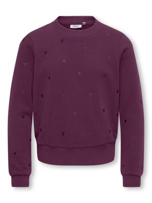 Kids ONLY winter sweater meisjes - paars - KogAtika - regular fit