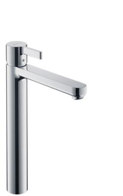 Hansgrohe Metris S verhoogde wastafelkraan Highriser chroom 31022000