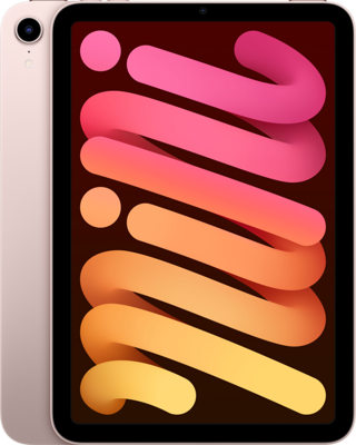 Refurbished iPad mini 6 64 GB Roze Gebruikt