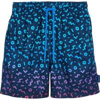 Playshoes zwemshort Allover Blauw-146-152 - thumbnail