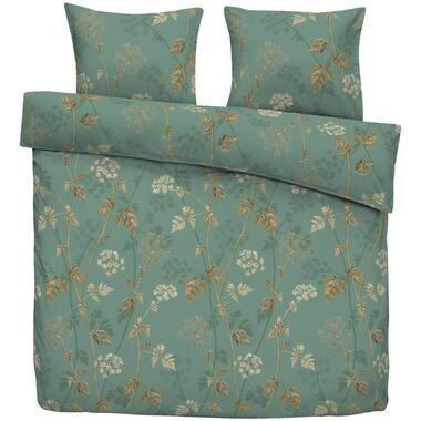Dekbedovertrek Vera - groen - 200x220 cm - Leen Bakker
