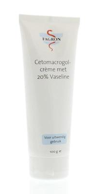 Fagron Cetomacrogol creme 20% vaseline 100 Gram