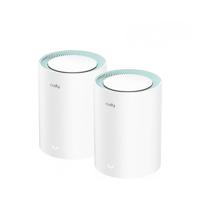 Cudy M1300 2-Pack AC1200 Gigabit Whole Mesh WiFi-Systeem, Dual-Band WiFi-Extender, Antennes Met Hoge Versterking, VPN, Cloudflare - thumbnail