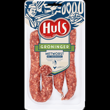 Huls Groninger Metworst met Kruidnagel 2 x 110 g bij Jumbo