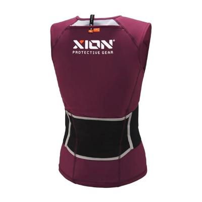 XION Freeride Evo Rugbeschermer Dames Plum S