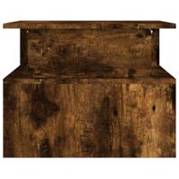 Salontafel 90x55x42,5 cm bewerkt hout gerookt eikenkleurig - thumbnail