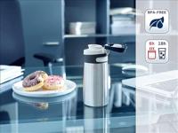 Leifheit 3244 Flip Isoleerbeker 350 ml RVS - thumbnail