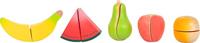 Small Foot houten snijen speeleten fruit set, 13dlg. - thumbnail