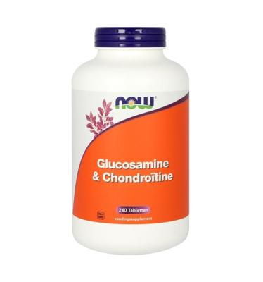 Now Glucosamine & Chondroïtine Tabletten