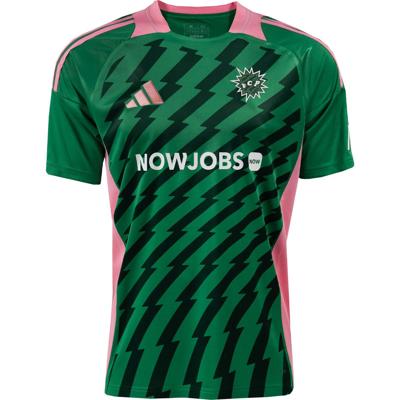 adidas Masters of Madness FC Paniekaanval Voetbalshirt Groen Roze adidas Masters of Madness FC Paniekaanval Voetbalshirt Groen Roze