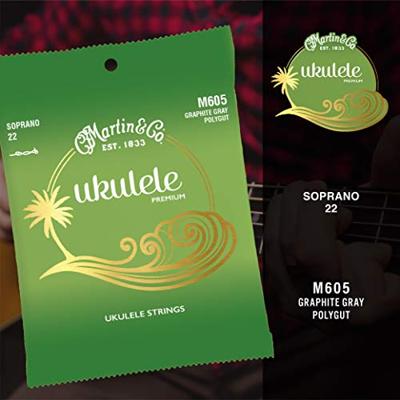 Martin Strings M605 Premium Polygut snaren voor sopraan ukelele