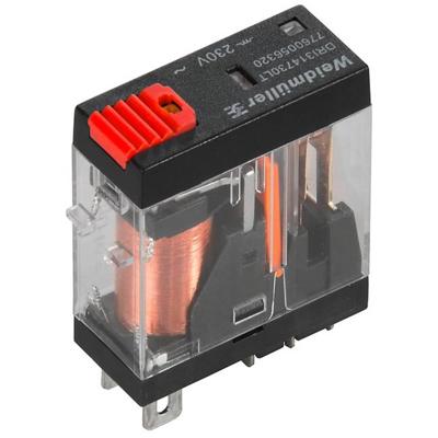 Weidmüller DRI314730LT Steekrelais 230 V/AC 10 A 1x wisselcontact 20 stuk(s) Piece