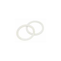 Nylon ring 18mm plat wit - thumbnail