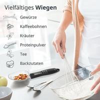 ADE - Weegschaal digitaal - Lepelweegschaal Eni zwart - thumbnail