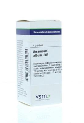VSM Arsenicum album LM3 4 Gram VSM Arsenicum album LM3 4 Gram