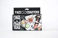Gift Republic Face Coasters - Gift Republic Gezicht Onderzetters - thumbnail
