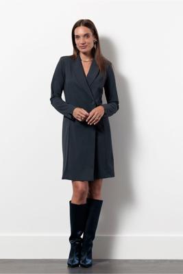 Studio Anneloes River Blazerdress 13389 Jurk 9800 Antraciet