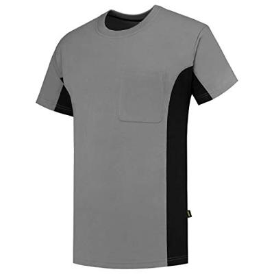 Tricorp T-shirt Bi-Color - Workwear - 102002 - grijs/zwart - maat XL