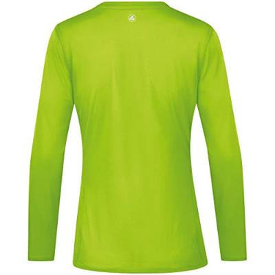 JAKO 6475D Shirt Run 2.0 Lm Dames - Fluogroen - 48