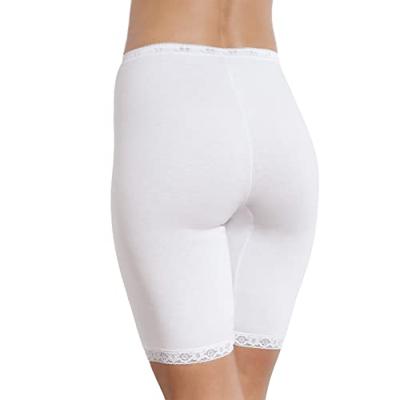 Basic Long Dames - Boxershort lange pijpjes - Broekje voor onder jurk - Katoen