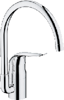 GROHE Euroeco Special Keukenkraan - hoog - chroom 32786000 - thumbnail