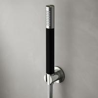 Handdouche Hotbath Archie Met Wandsteun en Doucheslang Voor Opbouwkraan RVS316 - thumbnail