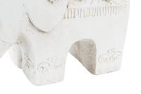 Decoratieve figuren DKD Home Decor Wit Olifant Orientaals 44 x 22 x 40 cm - thumbnail
