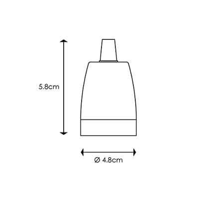 posh fitting E27 wit
