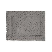 Jollein Boxdeken Spot 80x100 cm stormgrijs - thumbnail