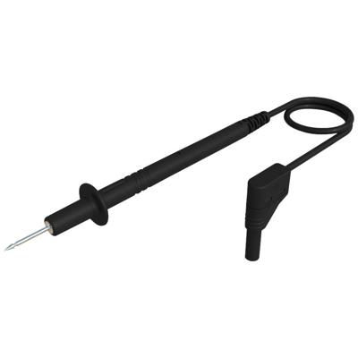 SKS Hirschmann PL 2700 S W sw Meetsnoer Testpunt 4mm-stekker 1.00 m Zwart 1 stuk(s) SKS Hirschmann PL 2700 S W sw Meetsnoer Testpunt 4mm-stekker 1.00 m Zwart 1 stuk(s)