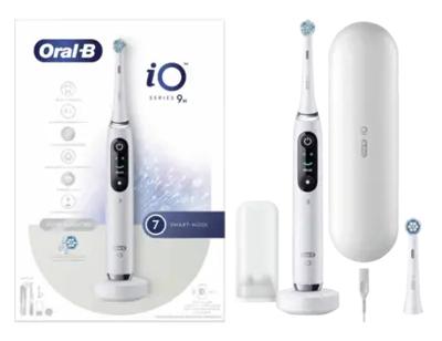 Oral-B Braun Oral-B iO Series 9N White Alabaste 408383 Elektrische tandenborstel Wit