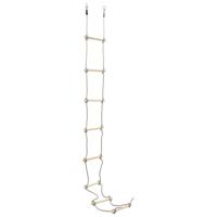 VidaXL Touwladder 290 cm hout - thumbnail