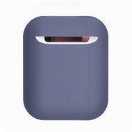 AirPods 1/2 hoesje Liquid series - Siliconen - Licht paars - Schokbestendig AirPods 1/2 hoesje Liquid series - Siliconen - Licht paars - Schokbestendig