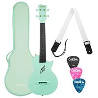 Cascha HH 2287 carbon fiber concert ukelele set mintgroen - thumbnail