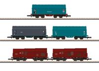 Märklin 86358 Z set van 5 goederenwagens van de SNCB - thumbnail