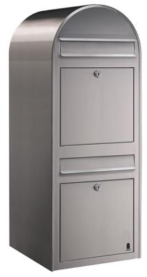 Bobi BrievenbusDuo i RVS - 01.01.05.60