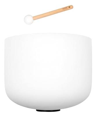 Sela SECF14C Crystal Singing Bowl Set - Frosted (C: 440 Hz)