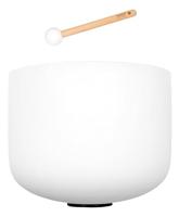 Sela SECF14C Crystal Singing Bowl Set - Frosted (C: 440 Hz) - thumbnail