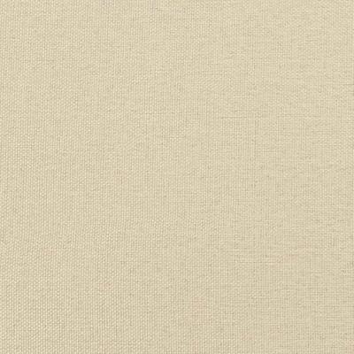 LED Hoofdbord met LED-striplichten Crème 160 cm Polyester