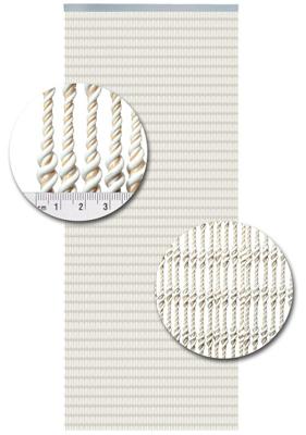 Vliegengordijn Kunststof Pisa Wit-Zand - 100cm x 240cm Vliegengordijn Kunststof Pisa Wit-Zand - 100cm x 240cm