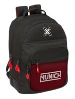 Schoolrugzak Munich Vulcan Zwart 32 x 42 x 15 cm - thumbnail