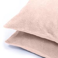 RoyalTextile - Teddy Kussenslopen Roze - 2-pack - Default Title - thumbnail