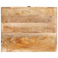 Bijzettafel met lade Bruin 40 x 32 x 46 cm Massief Mango Hout - thumbnail