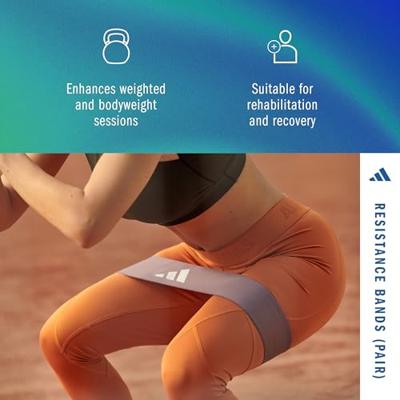 Elastische Weerstandsbanden Adidas ADTB-10711-2-NL Paars