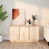 Dressoir 111x34x60 cm massief grenenhout - thumbnail