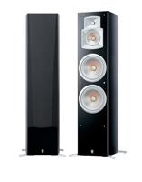 Yamaha NS rek luidsprekersysteem in paar, zwart Staande luidspreker zwart - thumbnail