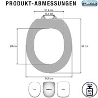 Cornat Premium 8 Wc-Bril Sc Afneembaar Wi - KSPREMSC800 - thumbnail